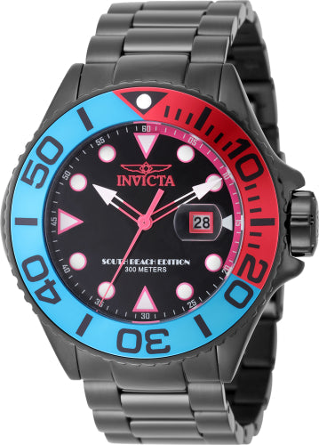 Invicta Quartz Grand Diver Black Dial Men's Watch 48614