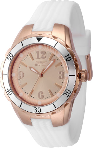 Invicta Quartz Angel Rose Gold Dial Women's Watch 48853