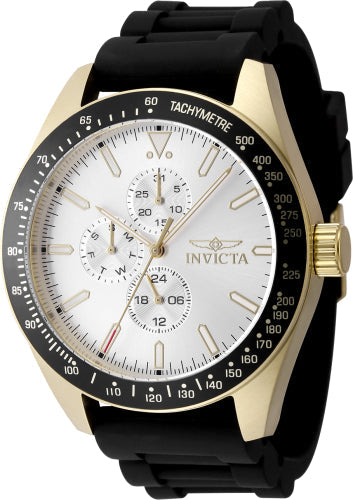 Invicta Quartz Aviator Silver Dial Men's Watch 48857