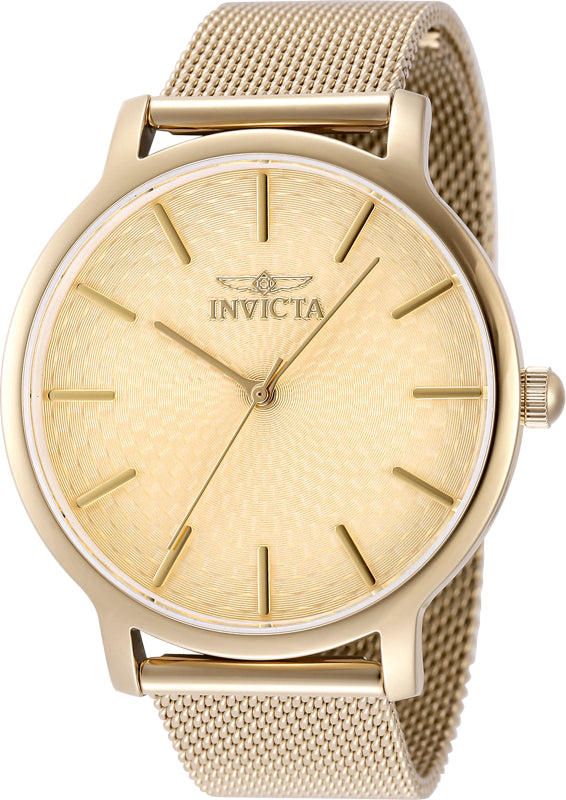 Invicta Quartz Wildflower Gold Dial Women's Watch 48973