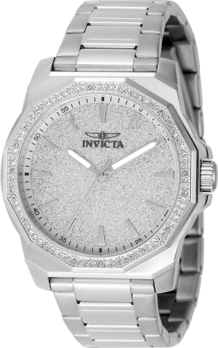Invicta Quartz Speedway Silver Dial Men's Watch 49125