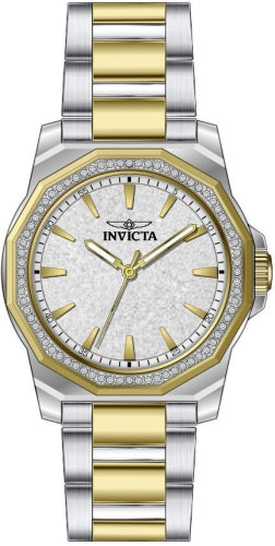 Invicta Quartz Speedway Silver Dial Women's Watch 49129