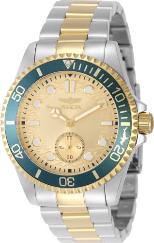 Invicta Quartz Pro Diver Gold Dial Men's Watch 49425