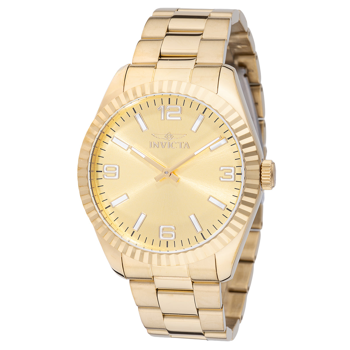 Invicta Quartz Specialty Gold Dial Men's Watch 49682