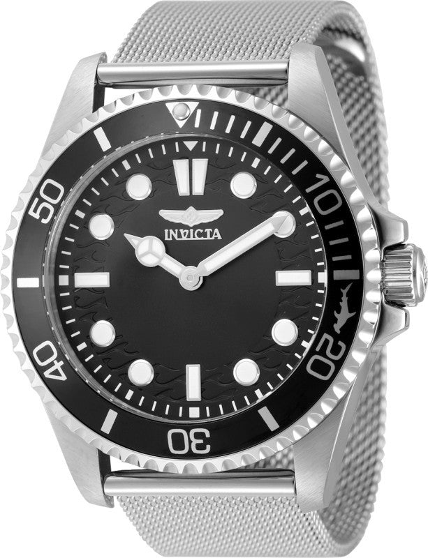 Invicta Quartz Pro Diver Black Dial Men's Watch 49685
