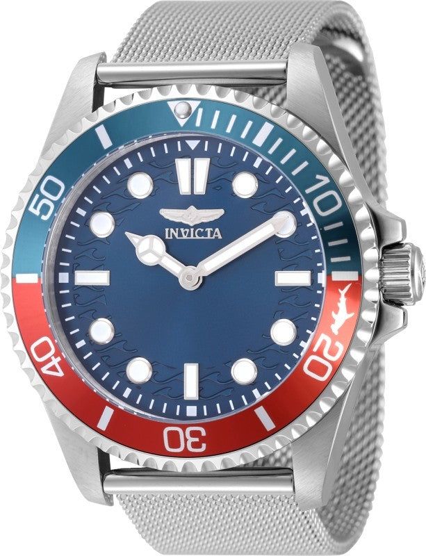 Invicta Quartz Pro Diver Blue Dial Men's Watch 49688