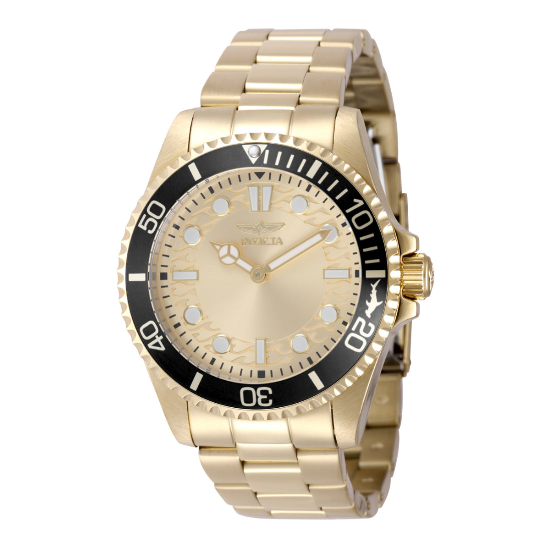 Invicta Quartz Pro Diver Gold Dial Men's Watch 49700
