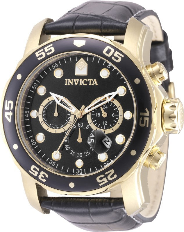 Invicta Quartz Pro Diver Black Dial Men's Watch 49833