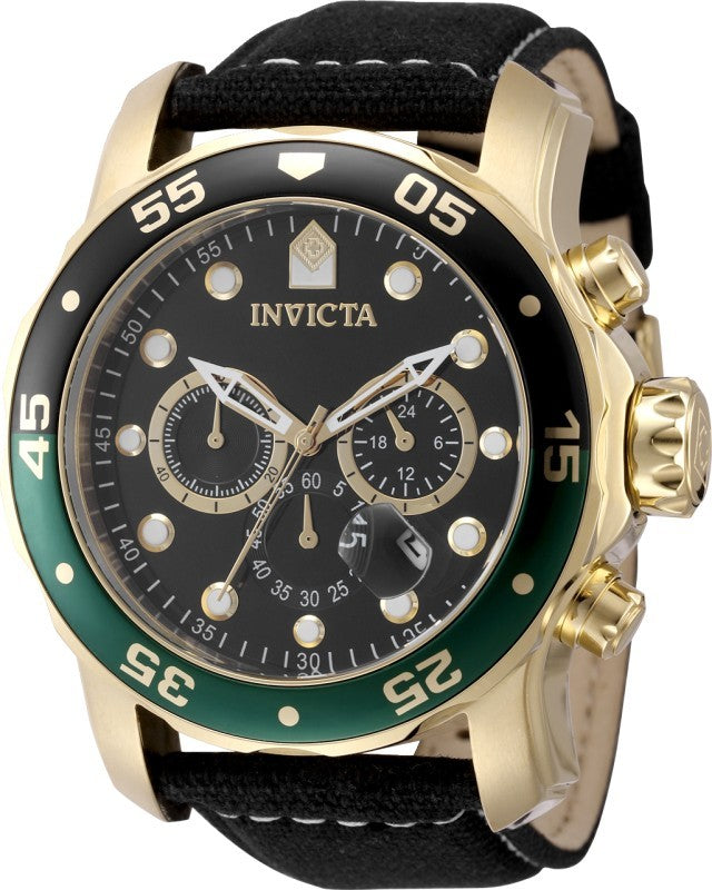 Invicta Quartz Pro Diver Black Dial Men's Watch 49834