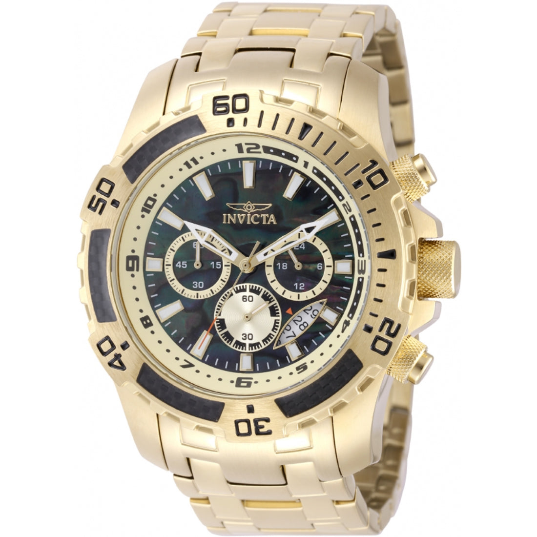 Invicta Quartz Pro Diver Black Dial Men's Watch 49854