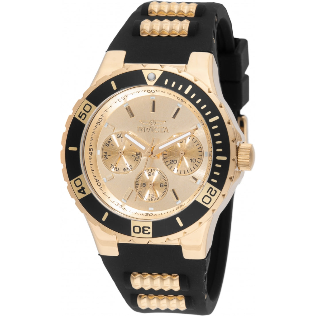 Invicta Quartz Aviator Gold Dial Women's Watch 49892