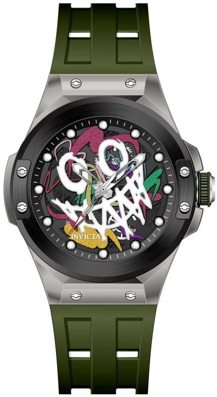 Invicta Quartz Sea Base Black Dial Men's Watch 50006