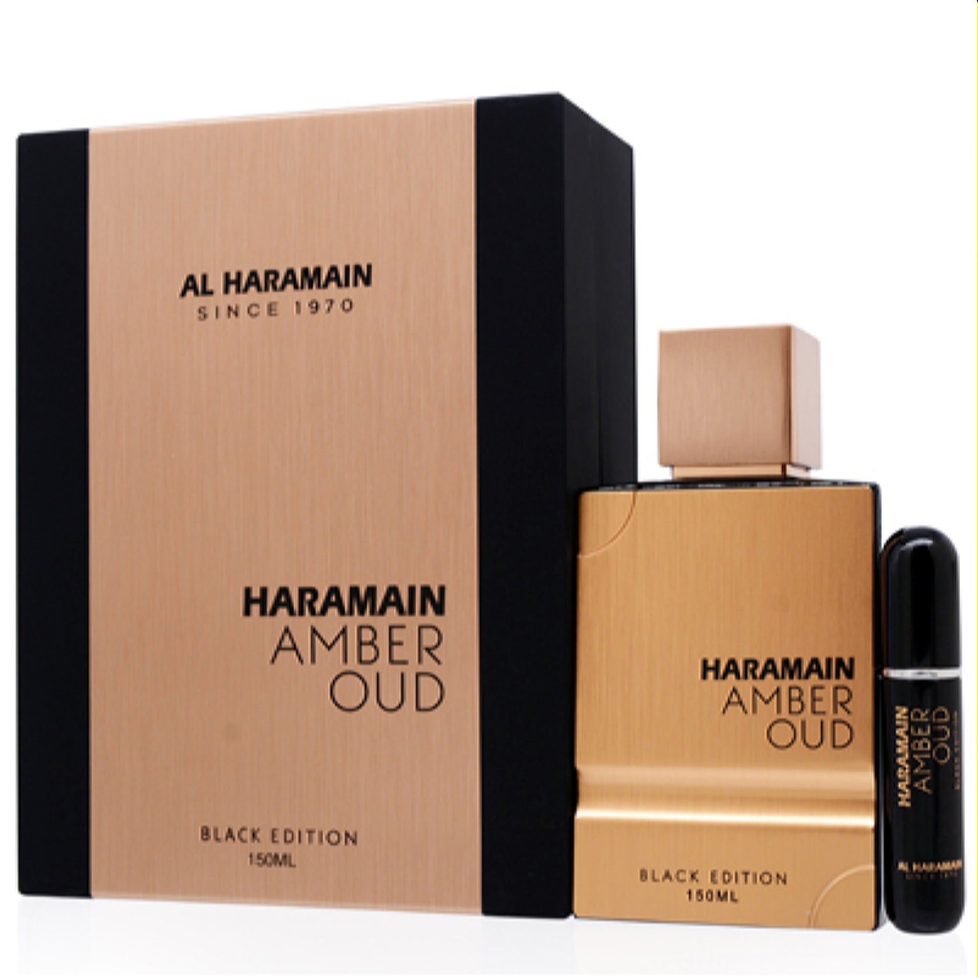Al Haramain Amber Oud Black Edition Al Haramain Edp Spray 5.0 Oz (150 Ml) 6291100132201
