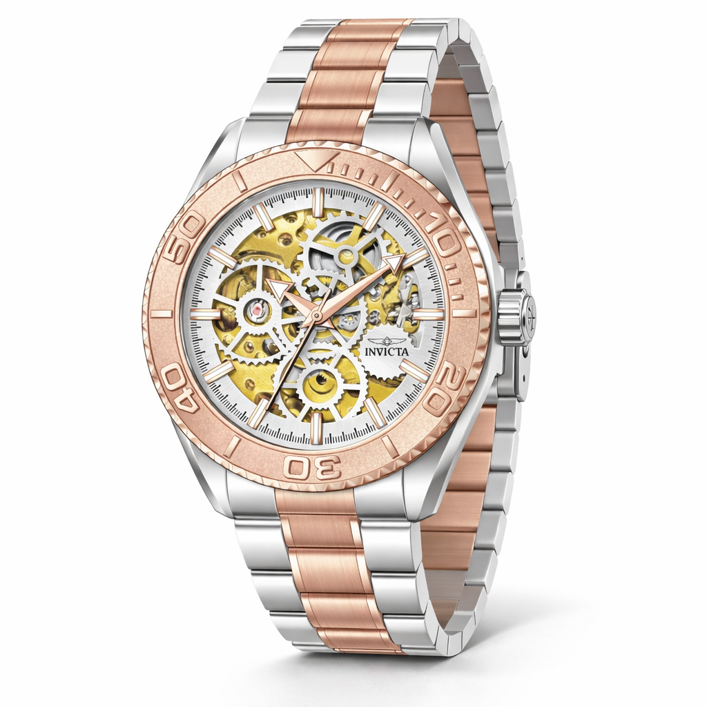 Invicta Mechanical Objet D Art Steel Dial Men's Watch 69763