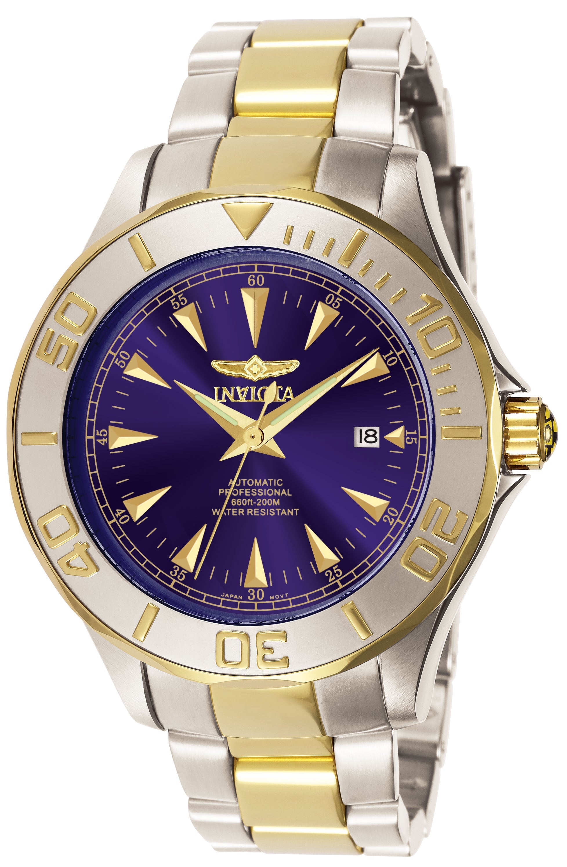 Invicta Automatic Signature Blue Dial Men's Watch 7038