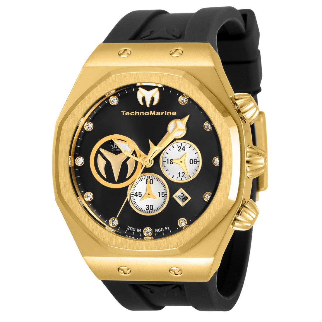 TechnoMarine Quartz Reef Gold Dial Men's Watch TM-520002
