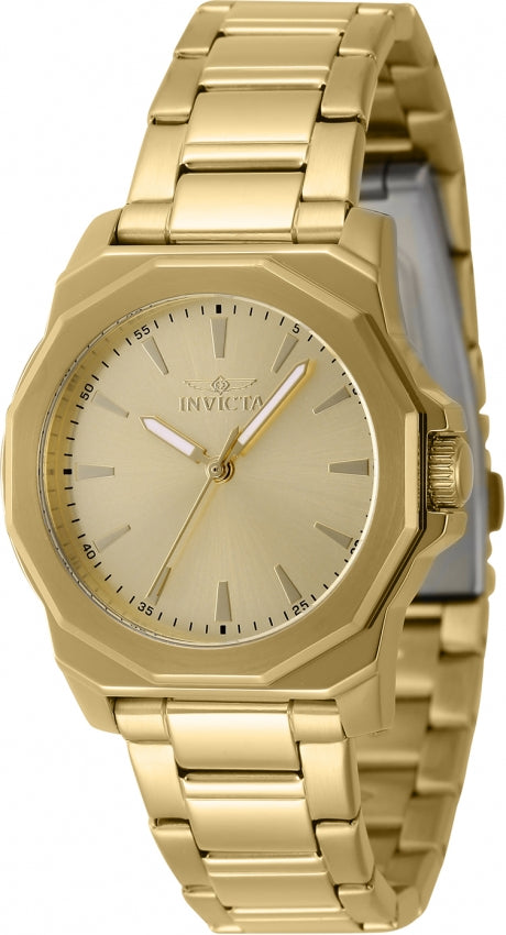Invicta Quartz Speedway Gold Dial Women's Watch 47339