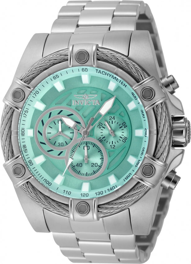 Invicta Quartz Bolt Turquoise Dial Men's Watch 45874