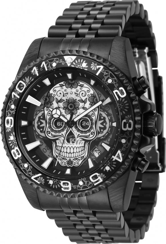 Invicta Quartz Pro Diver Gray Dial Men's Watch 43753