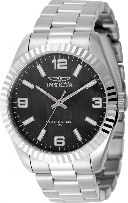 Invicta Quartz Specialty Black Dial Men's Watch 50129