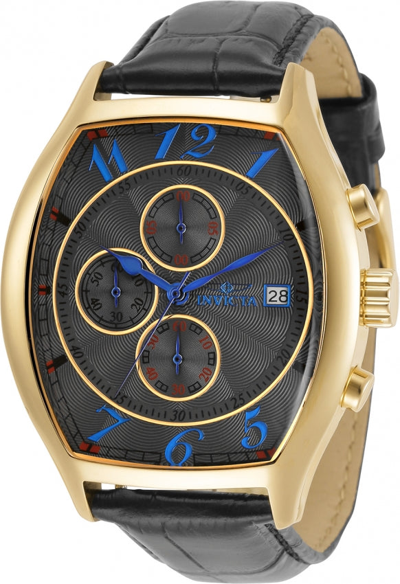 Invicta Quartz Specialty Black Dial Men's Watch 34015