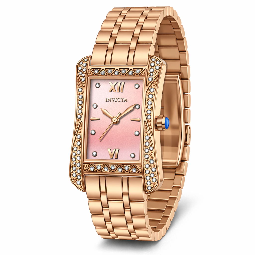 Invicta Quartz Wildflower Pink Dial Women's Watch 69284