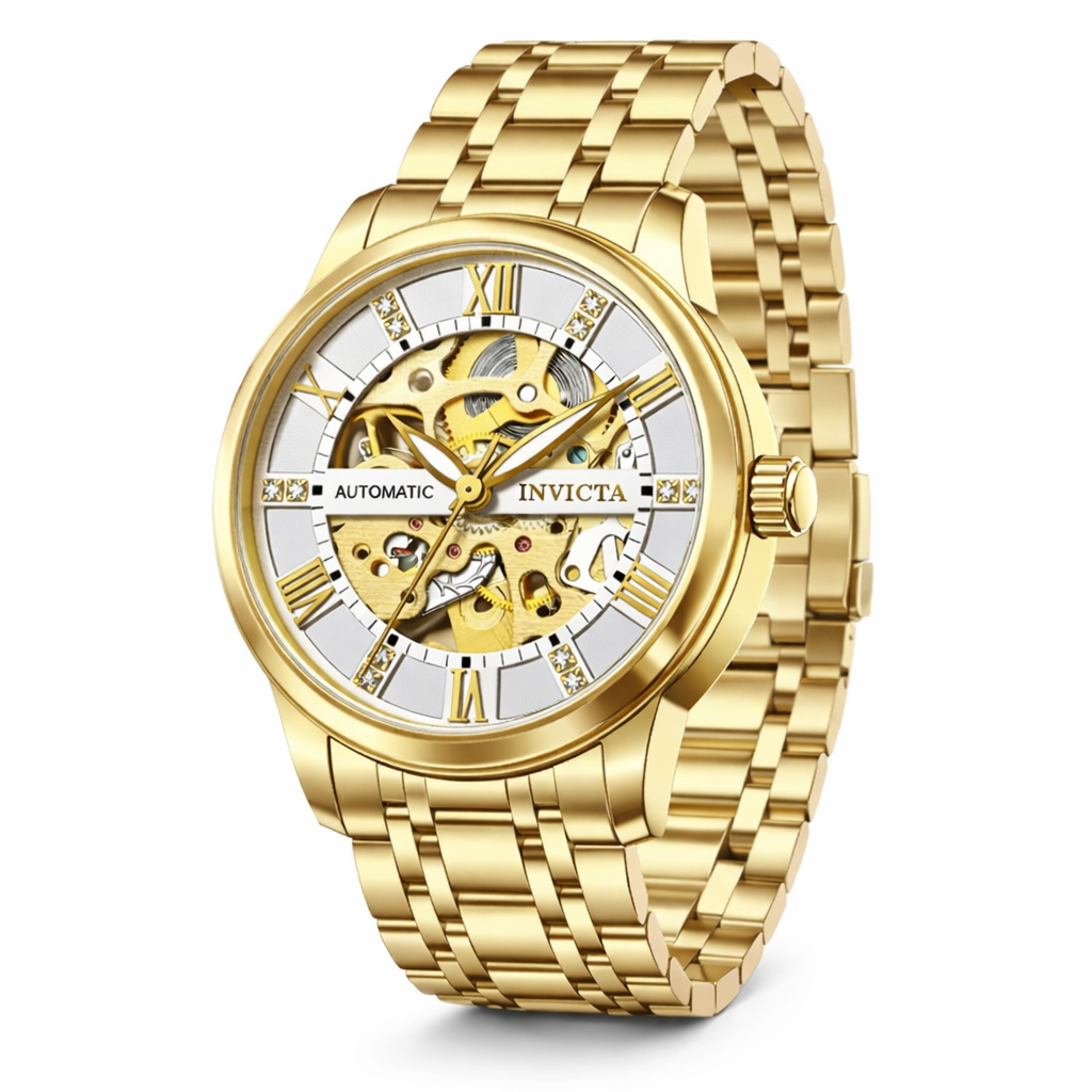 Invicta Automatic Objet D Art Silver Dial Men's Watch 69116