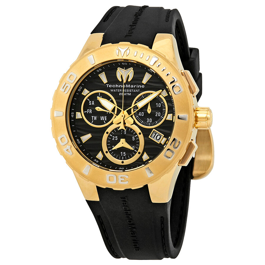 TechnoMarine Quartz Cruise Black Dial Men's Watch TM-115076