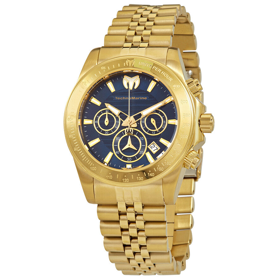 TechnoMarine Quartz Manta Blue Dial Men's Watch TM-219024