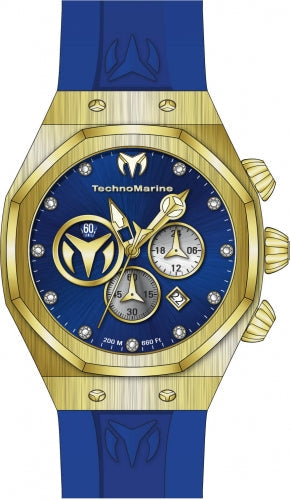 TechnoMarine Quartz Reef Gold Dial Men's Watch TM-520003
