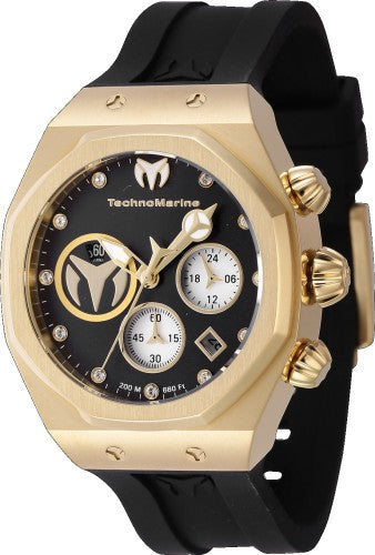 TechnoMarine Quartz Reef Black Dial Women's Watch TM-523007
