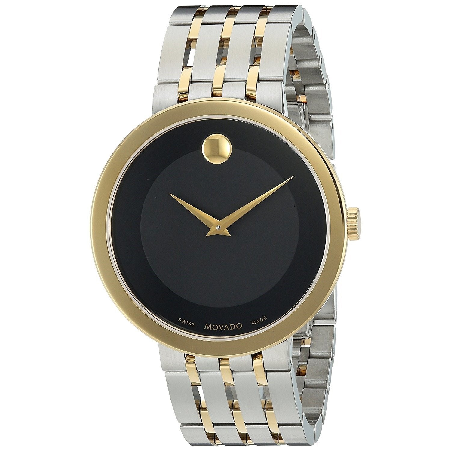 Movado Esperanza Quartz Black Dial Men's Watch 0607058