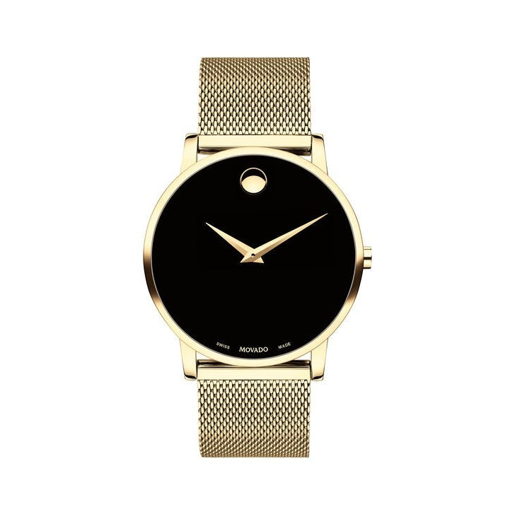 Movado Museum Classic Quartz Black Dial Men's Watch 0607396