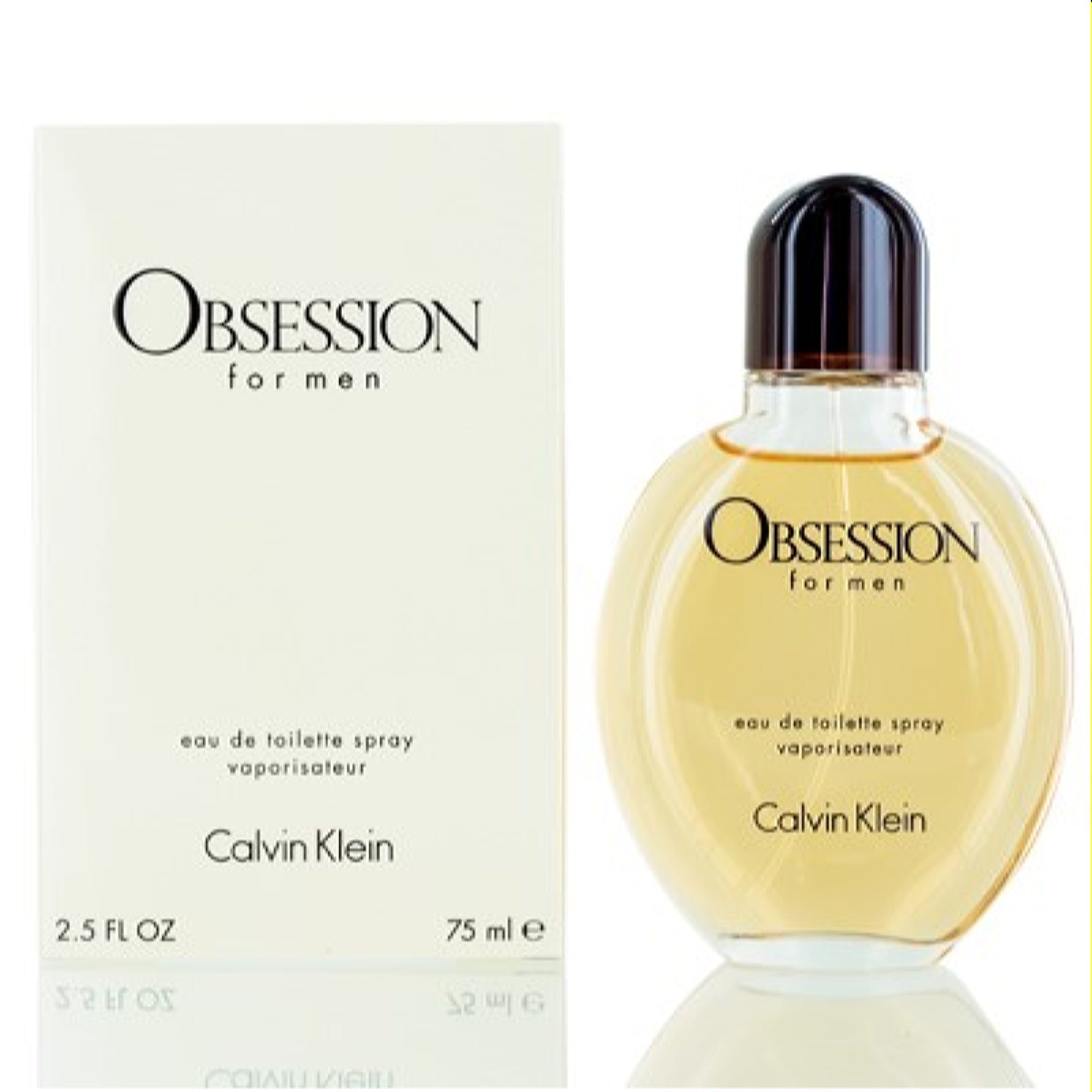 Calvin Klein Men's Obsession Men Calvin Klein Edt Spray 2.5 Oz (75 Ml) 088300606504