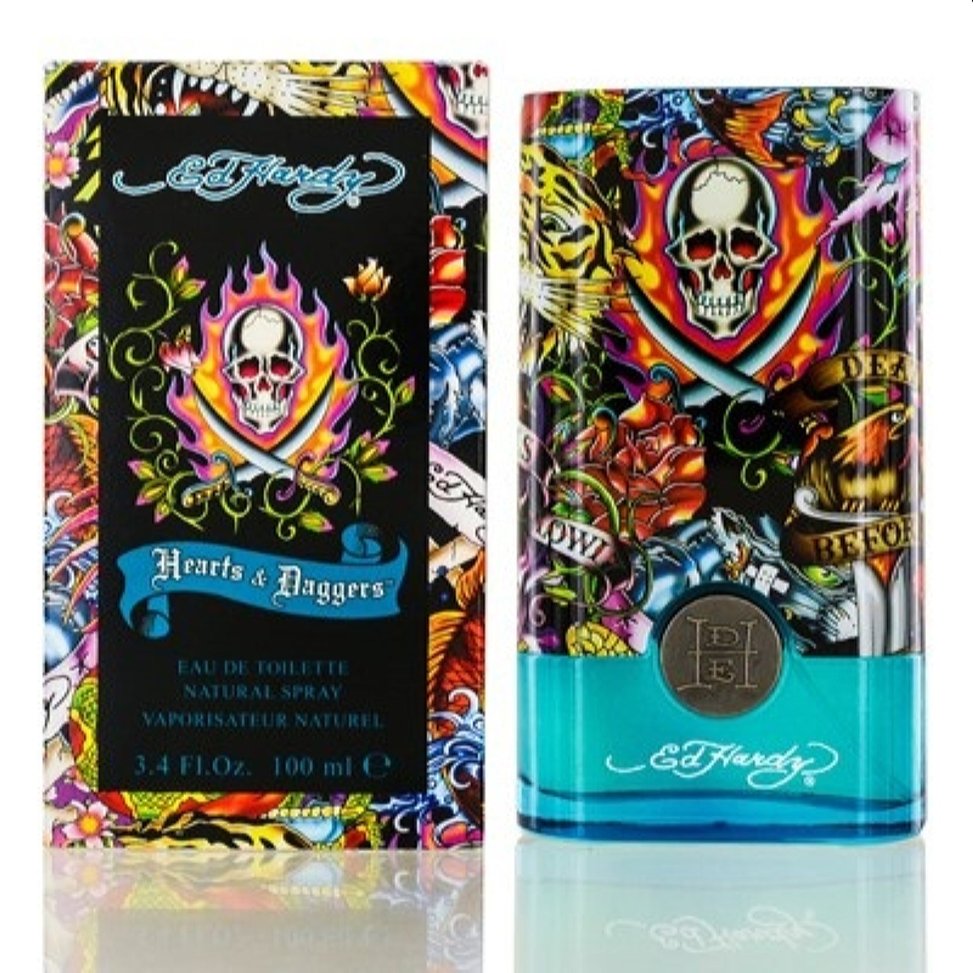 Christian Audigier Men's Hearts & Daggers Christian Audigier Edt Spray 3.4 Oz 094922190123