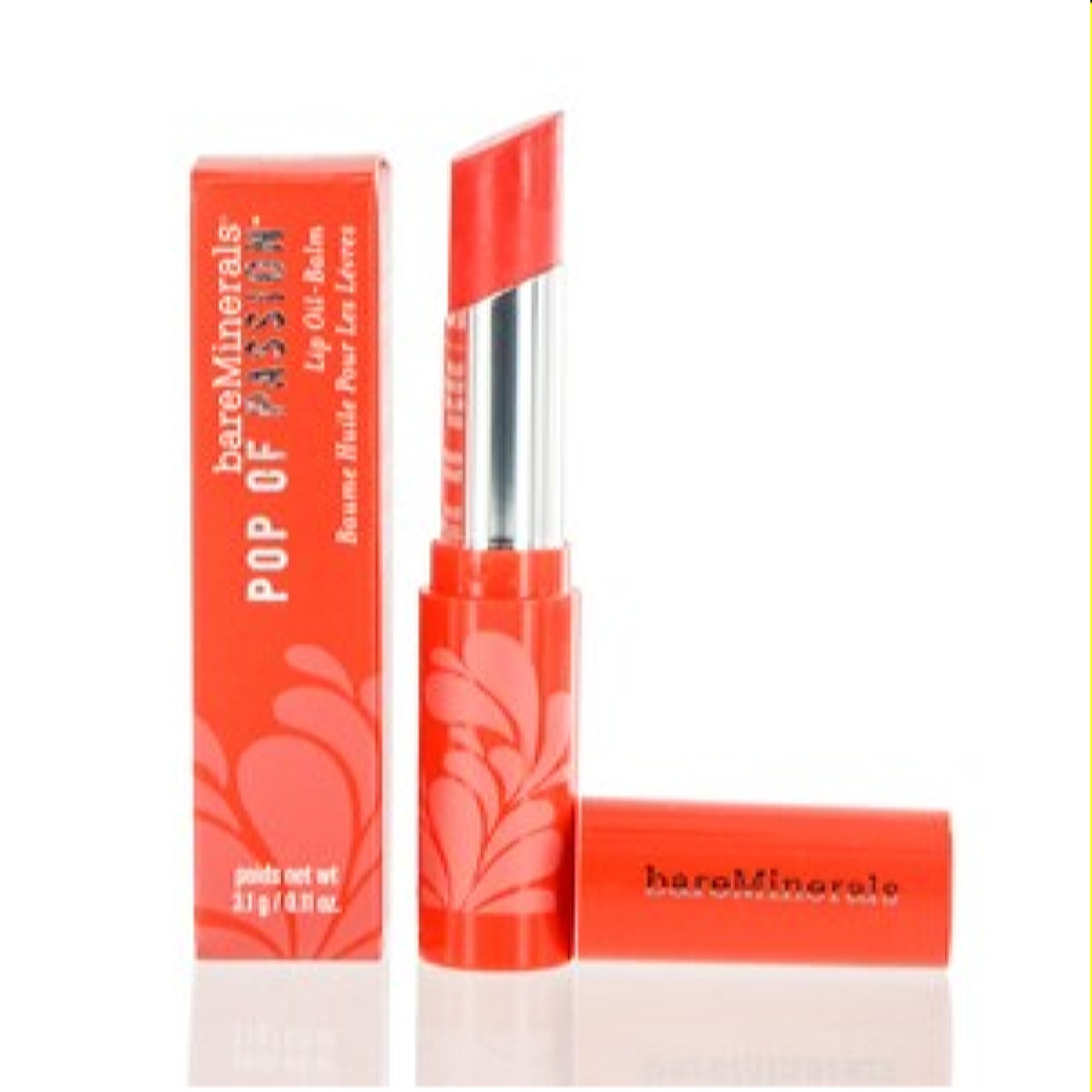 Bareminerals Bareminerals Pop Of Passion Hydra-Oil Lip Balm Tangerine Pop 0.11 Oz (3 Ml) 098132403943