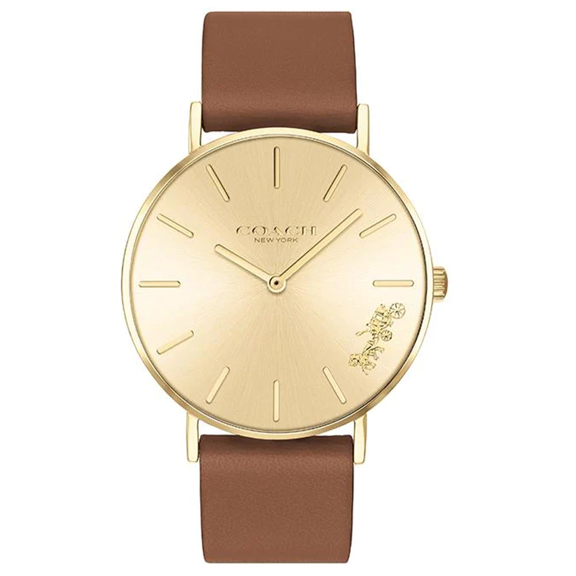 Coach Quartz Perry Gold Dial Women's Watch 14503331