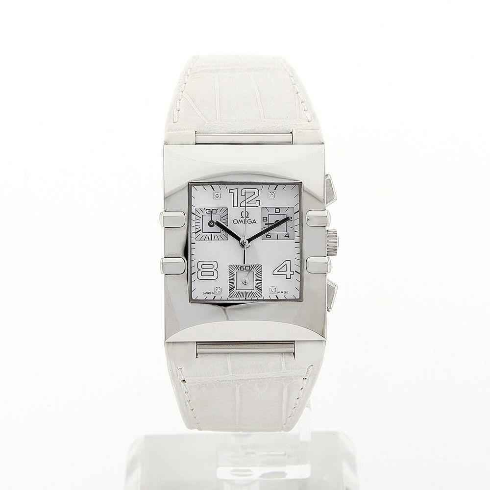 Omega Constellation Quadra Quartz White Dial Women's Watch 1841.75.36