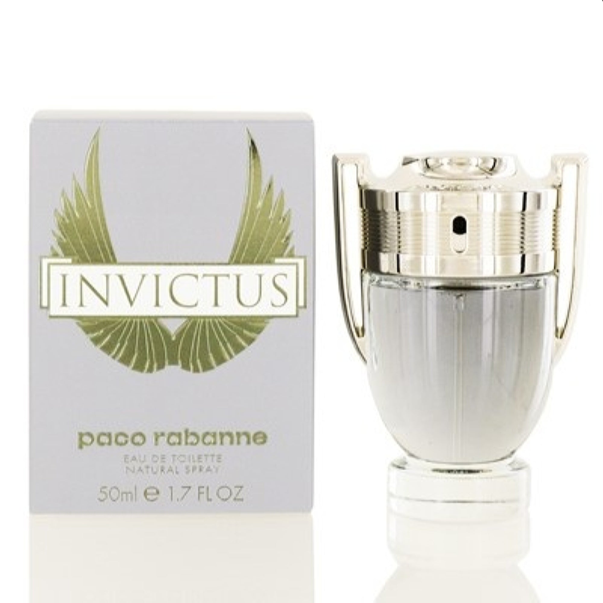 Paco Rabanne Men's Invictus Paco Rabanne Edt Spray 1.7 Oz (50 Ml) 3349668515653