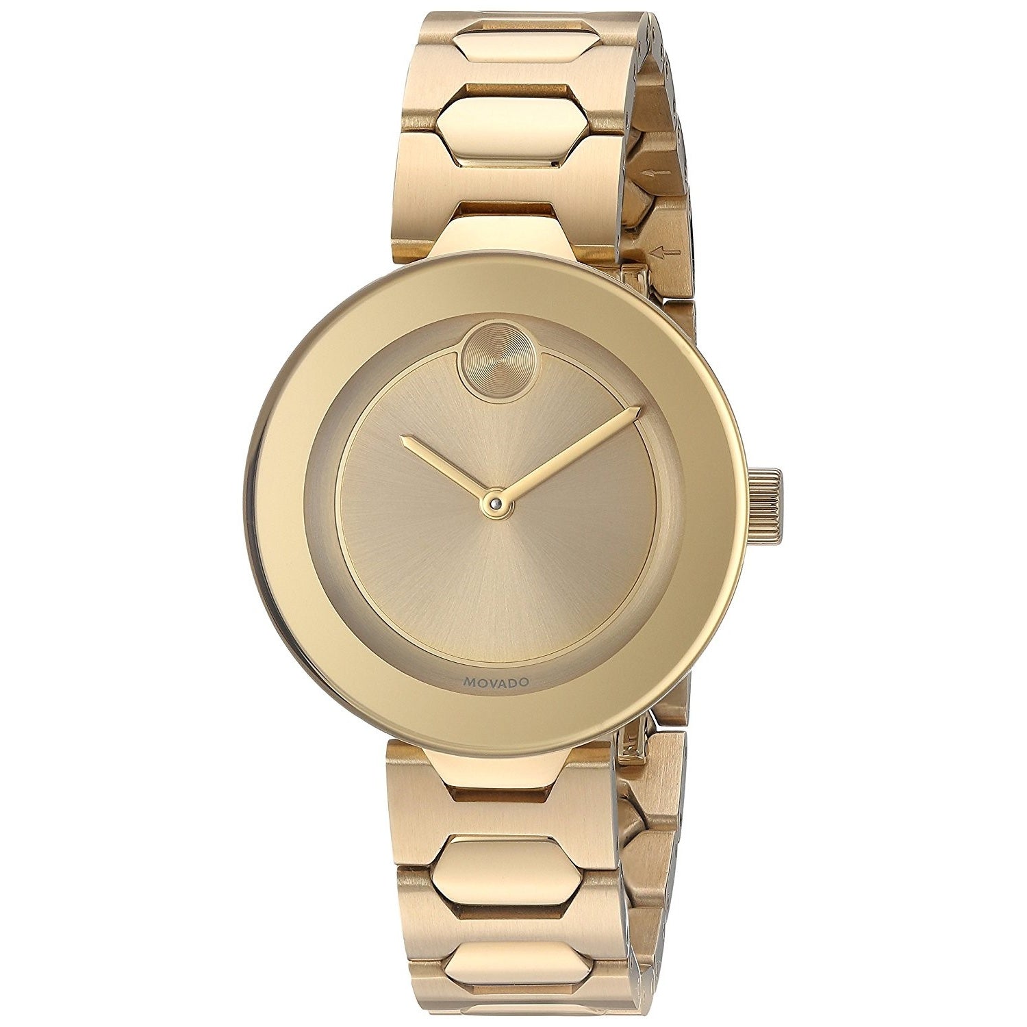 Movado Bold Quartz Gold-Tone Dial Women's Watch 3600382
