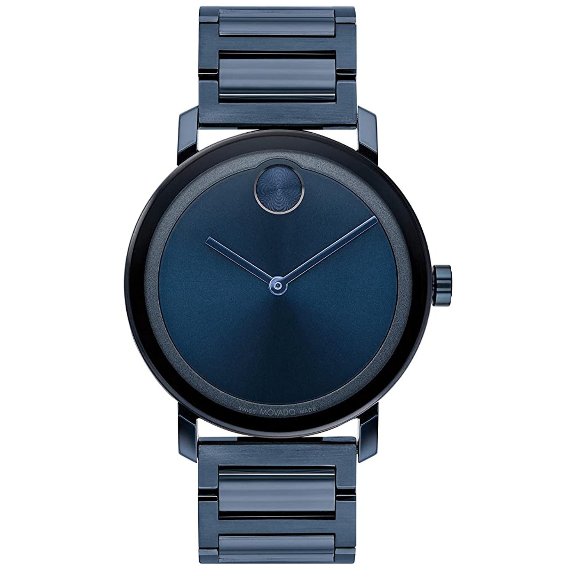 Movado Quartz Bold Evolution Blue Dial Men's Watch 3600797