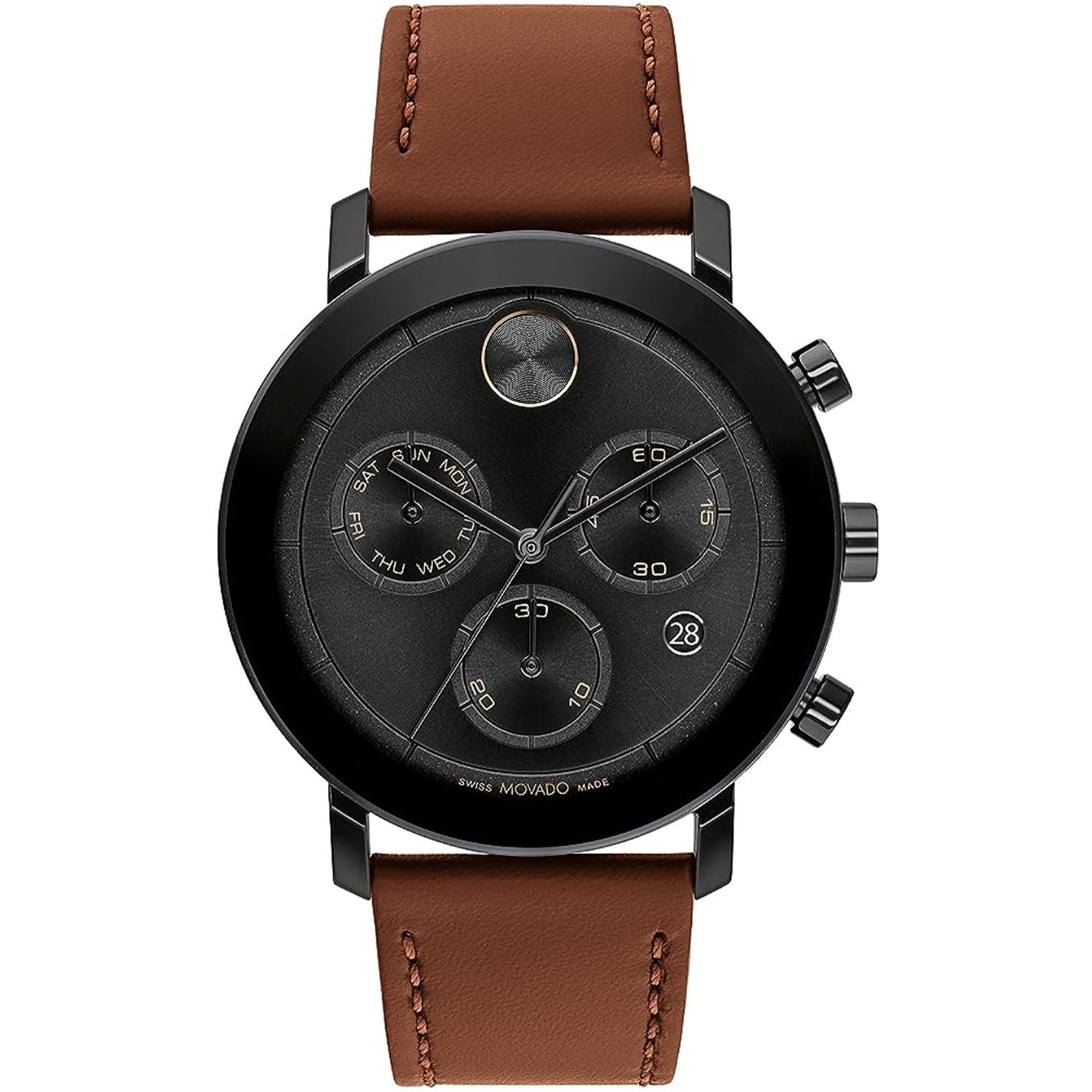 Movado Quartz Bold Evolution Black Dial Men's Watch 3600884