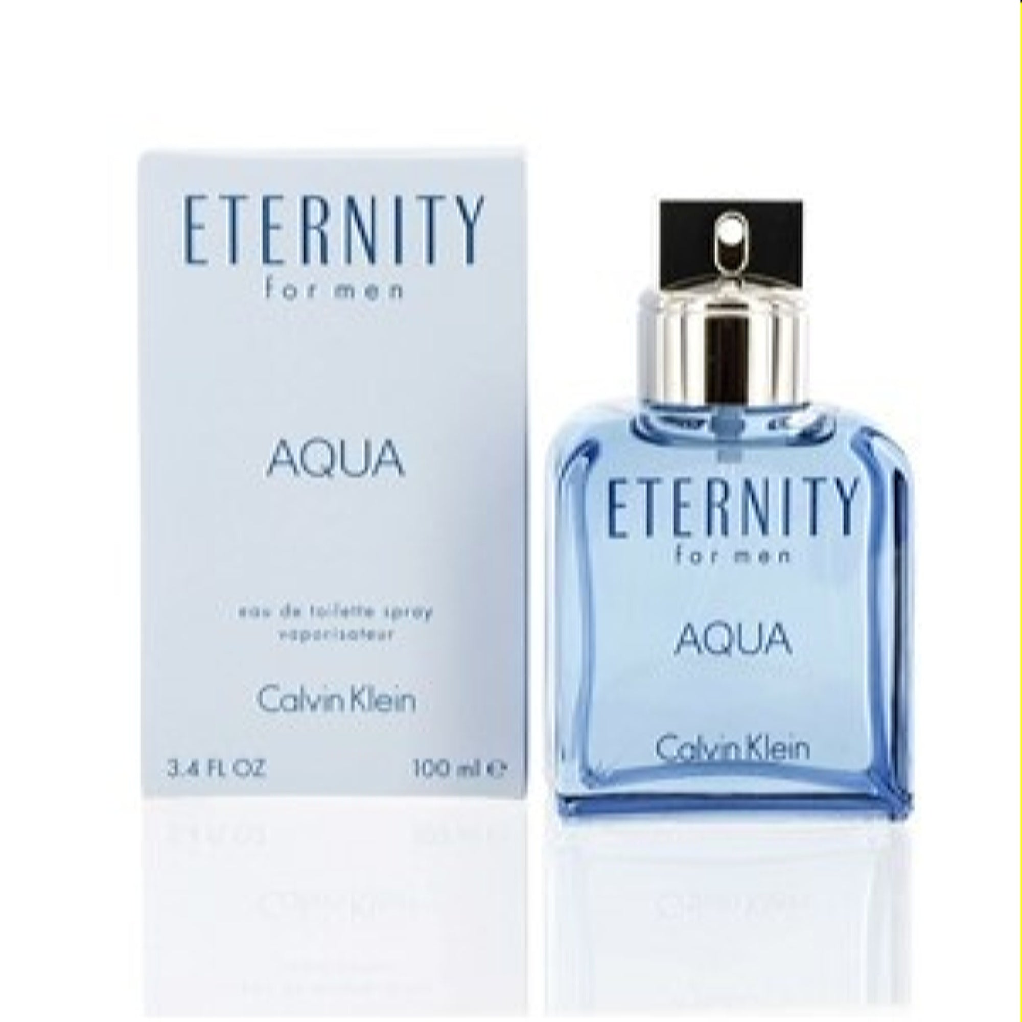 Calvin Klein Men's Eternity Aqua Calvin Klein Edt Spray 3.4 Oz 3607342107977
