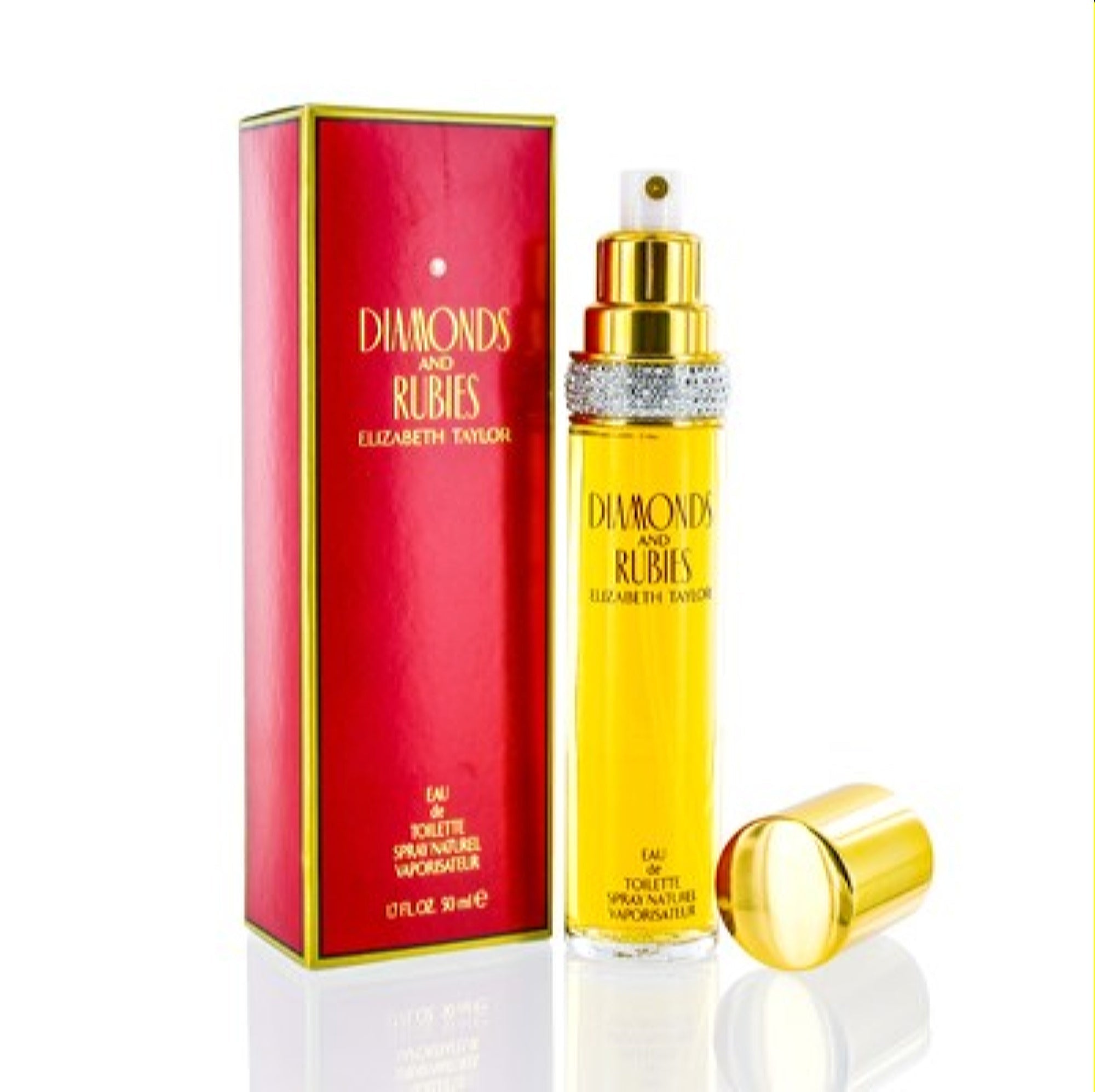 Elizabeth Taylor Women's Diamonds&Rubies Elizabeth Taylor Edt Spray 1.7 Oz 719346266154