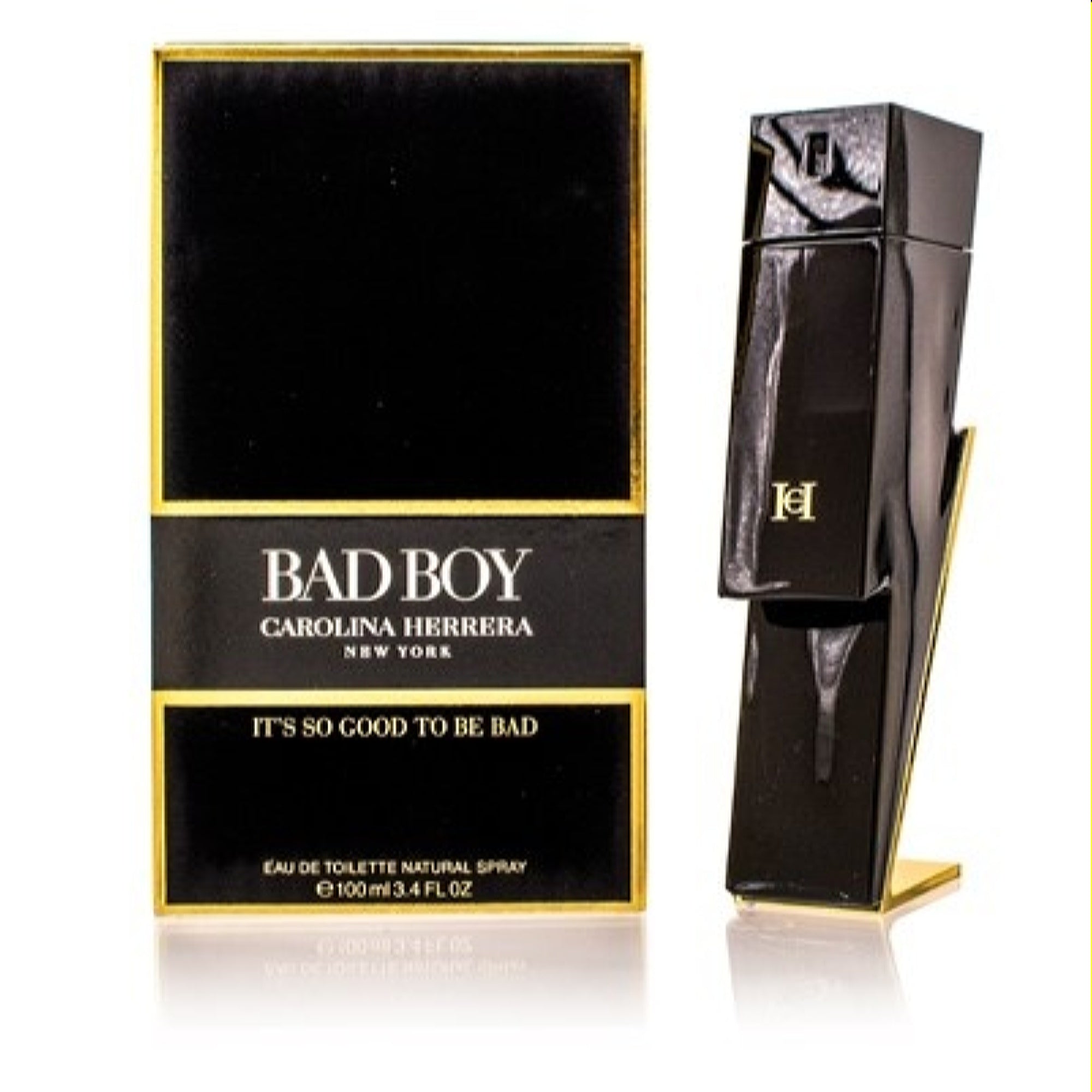 Carolina Herrera Men's Bad Boy Carolina Herrera Edt Spray 3.4 Oz (100 Ml) 8411061923245