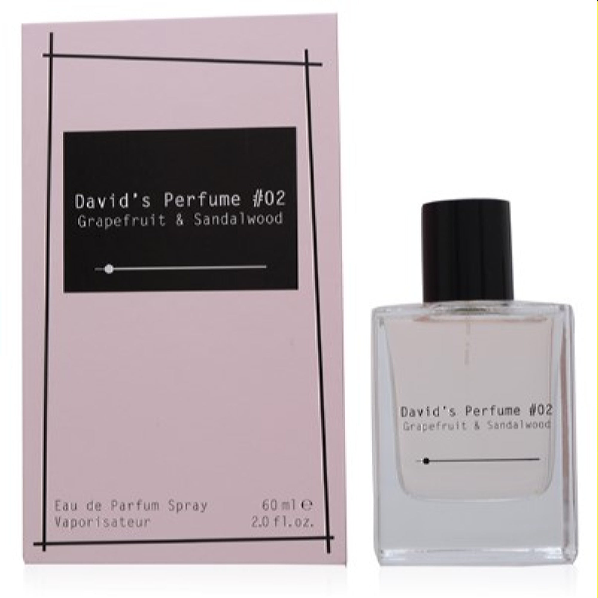 David'S Perfume #02 Grapefruit & Sandalwood David'S Perfume Edp Spray 2.0 Oz (60 Ml) 860003552803