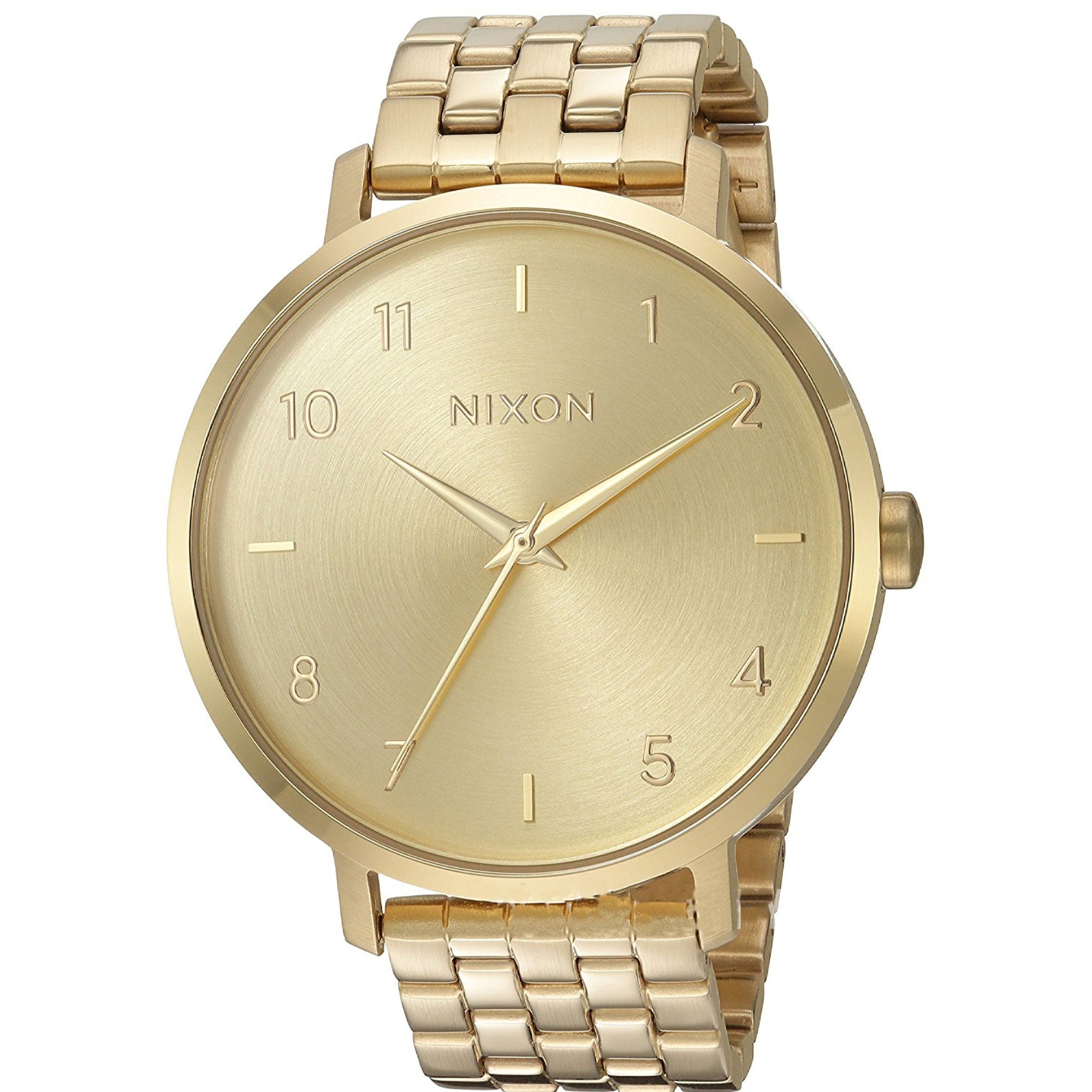 Nixon Quartz Classic Gold Dial Women's Watch A109-0502