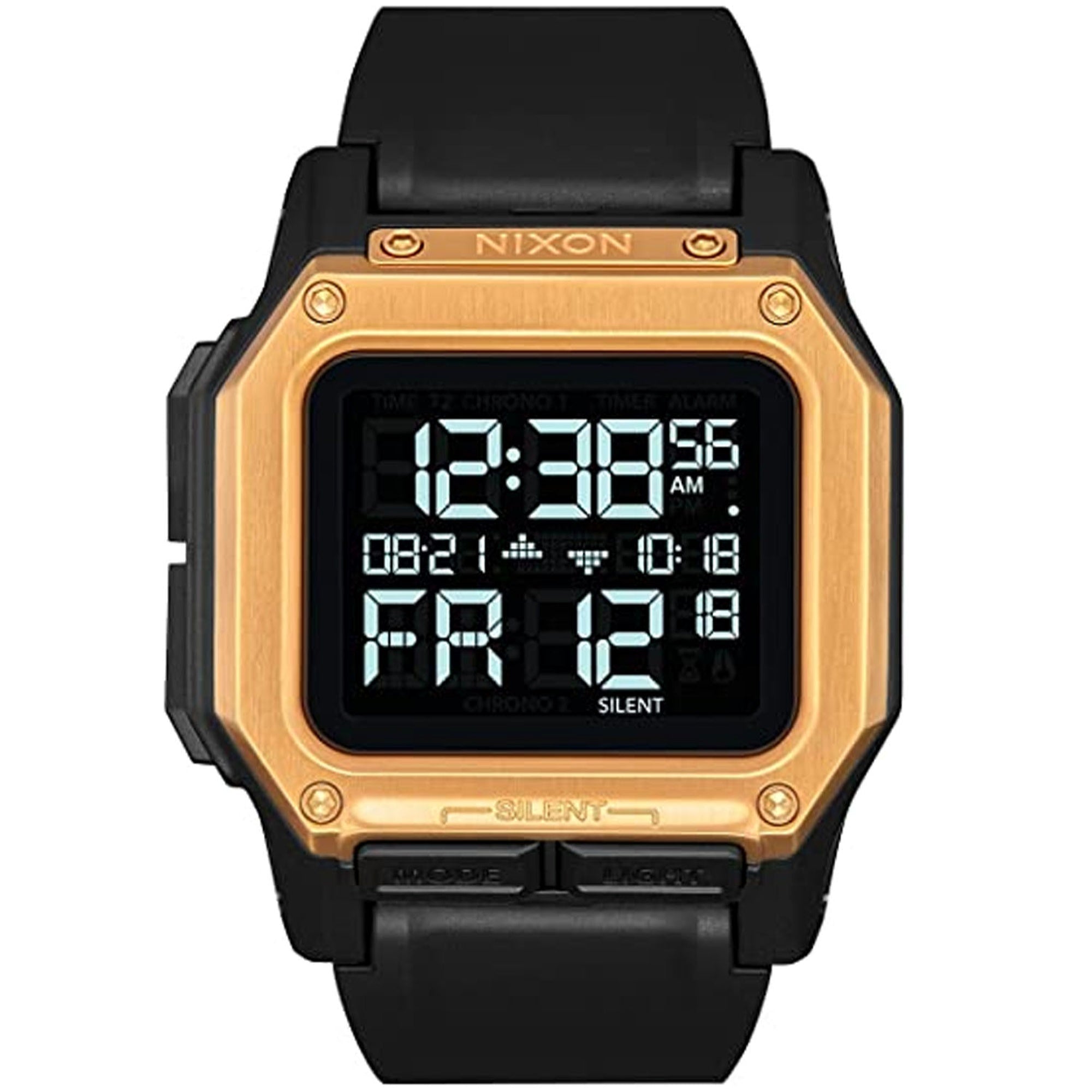 Nixon Quartz Regulus Black Dial Men's Watch A118-0010