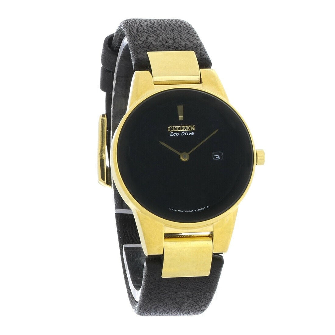 Citizen Axiom Eco-Drive Black Dial Women's Watch GA1052-04E