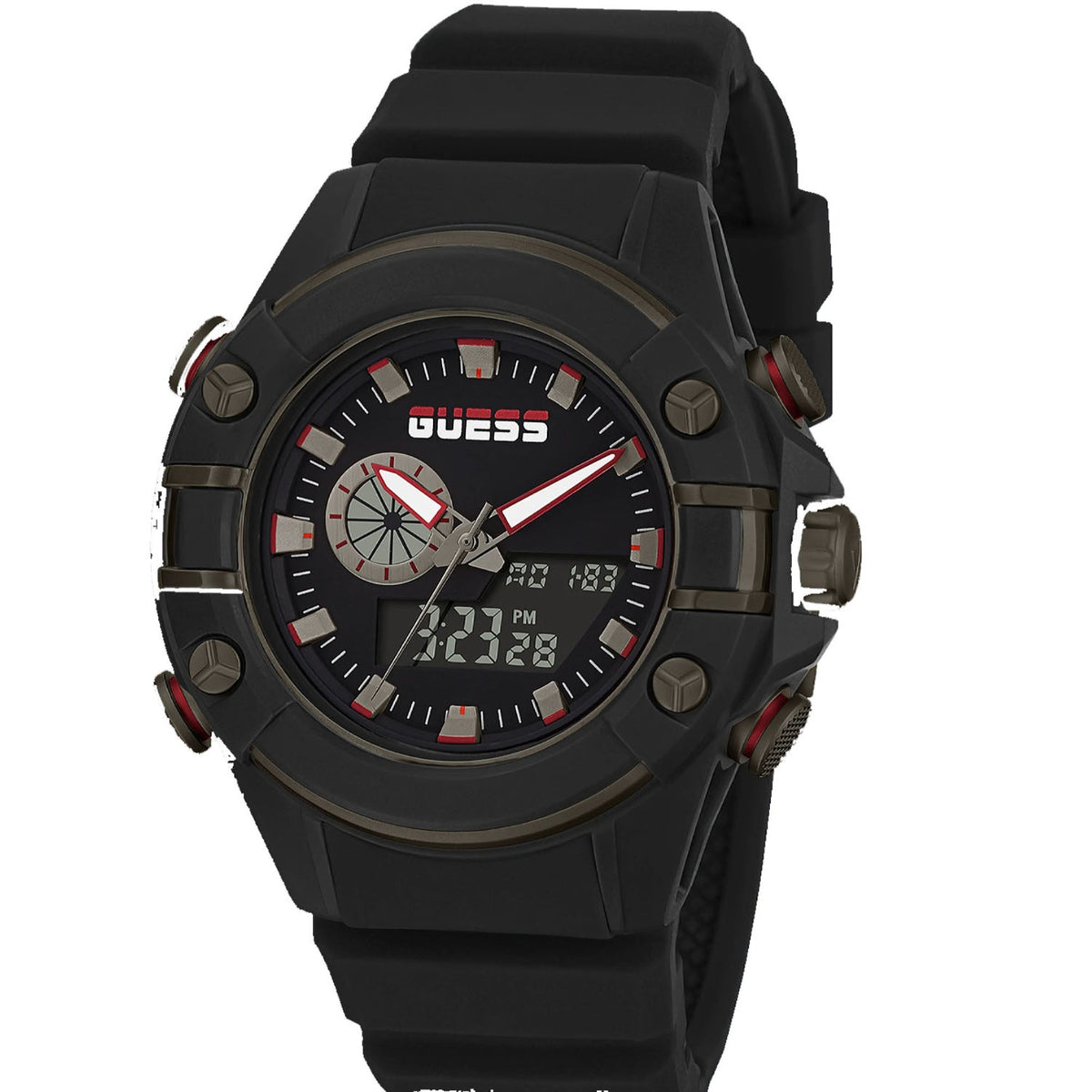 Guess Quartz Classic Black Dial Men's Watch GW0269G3